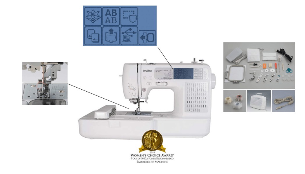 best easy to use embroidery machine