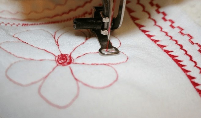 embroidery and sewing machine design