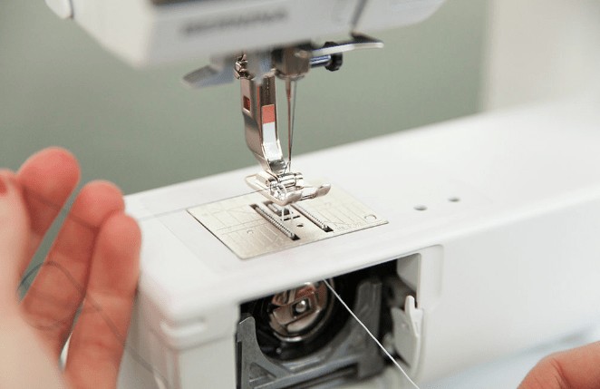 how to set up an embroidery machine