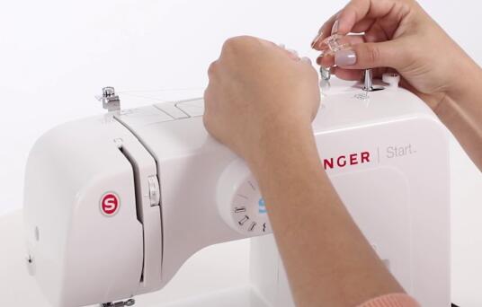 how to set up sewing machine
