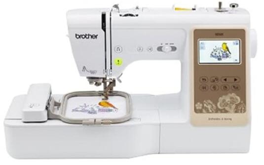 embroidery and sewing machine combo