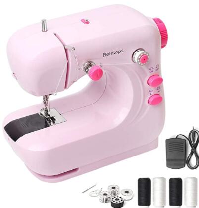 pink machine for sewing
