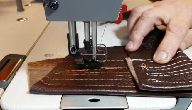 sewing machine for leather upholstery